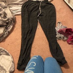 Grey sweatpants